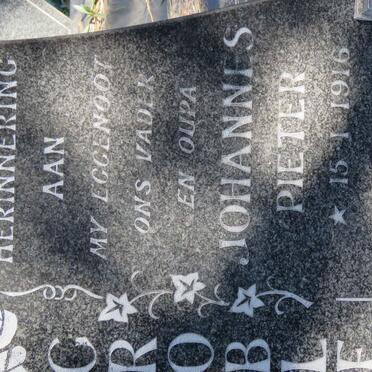 GROBLER Johannes Pieter 1916-1985 &amp; Christina Wilhelmina 1919-1988