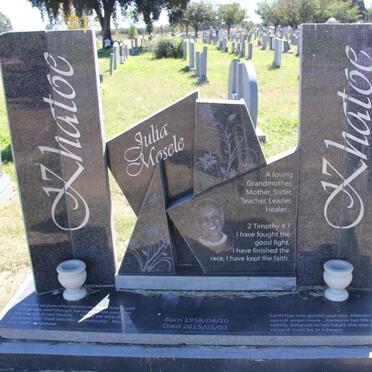 KHATOE Julia Mosele 1958-2015