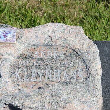 KLEYNHANS André 1974-2005