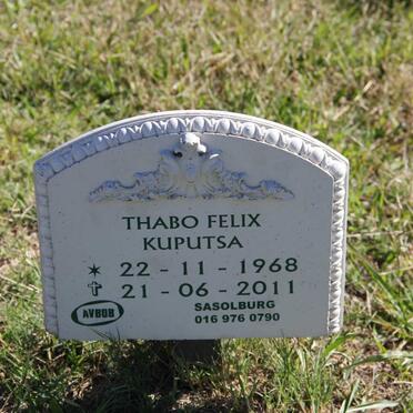 KUPUTSA Thabo Felix 1968-2011