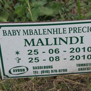 MALINDI Mbalenhle Precious 2010-2010