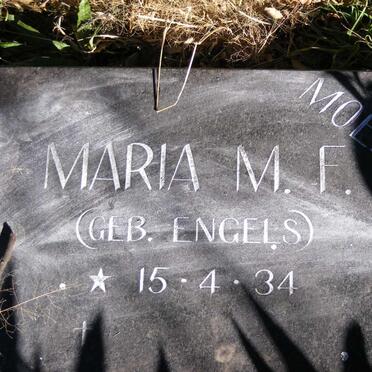 MERWE Pieter H.S., van der 1931-1980 &amp; Maria M.F. ENGELS 1934-