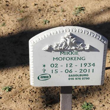MOFOKENG Mikkie 1934-2011