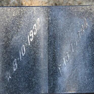 MOCKE Johannes Petrus 1932-1984