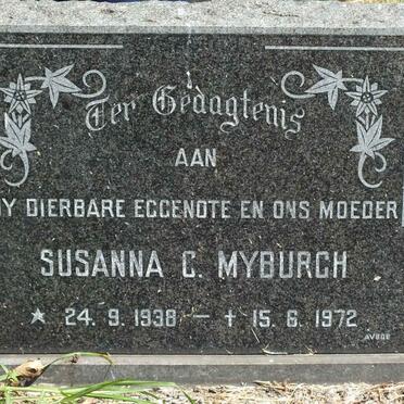 MYBURGH Susanna C. 1938-1972