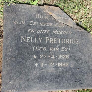 PRETORIUS Nelly nee VAN ES 1926-1962