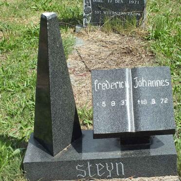 STEYN Frederick Johannes 1937-1972
