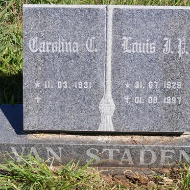 STADEN Louis J.P., van 1929-1997 &amp; Carolina C. 1931-
