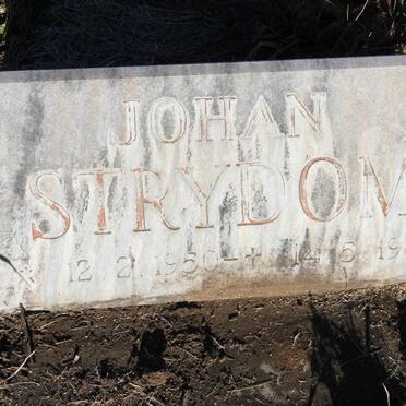 STRYDOM Johan 1950-1980