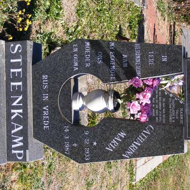 STEENKAMP Catharina Maria 1933-1987