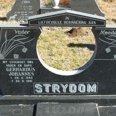 STRYDOM Gerhardus Johannes 1940-1991
