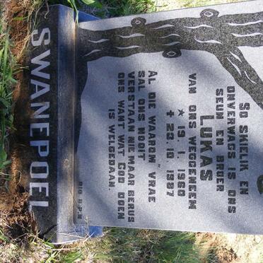 SWANEPOEL Lukas 1960-1987