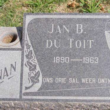 TOIT Jan B., du 1890-1963