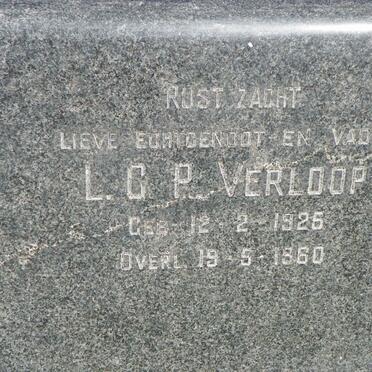 VERLOOP L.C.P. 1925-1960