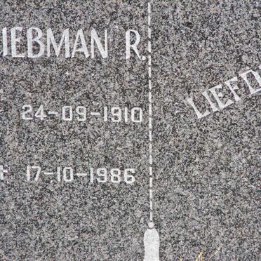 VERSTER Liebman R. 1910-1986 &amp; Elizabeth 1916-1992 