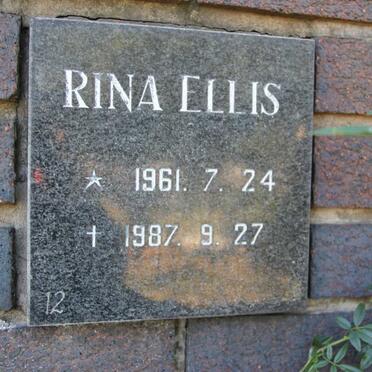 ELLIS Rina 1961-1987