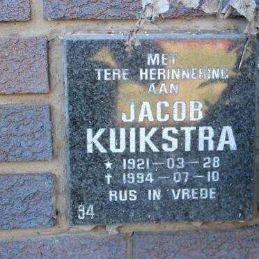 KUIKSTRA Jacob 1921-1994