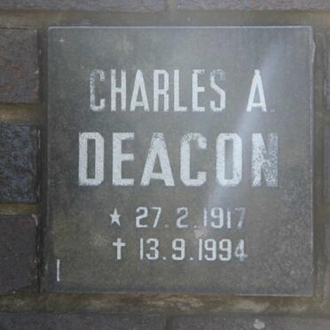 DEACON Charles A. 1917-1994