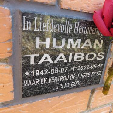 HUMAN Taaibos 1942-2022