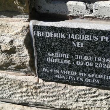NEL Frederik Jacobus Petrus 1936-2020