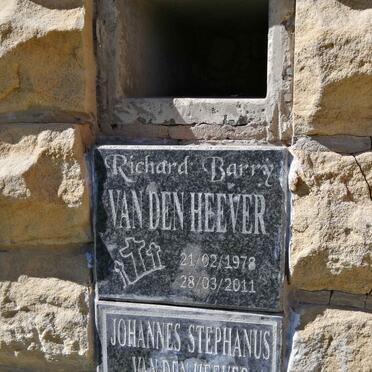 HEEVER Richard Barry, van den 1978-2011