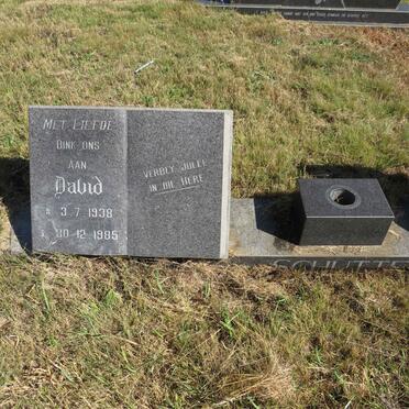 SCHUTTE David 1938-1985