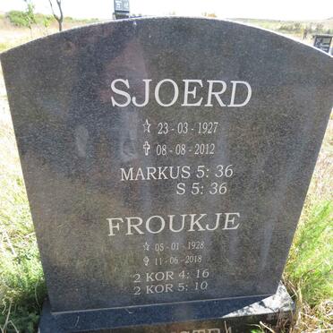 VEENSTRA Sjoerd 1927-2012 &amp; Froukje 1928-2018