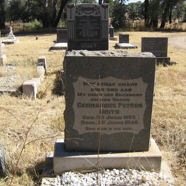 BRITS Gerhardus Petrus 1907-1946