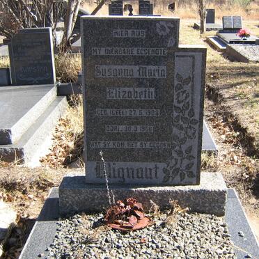 BLIGNAUT Susanna Maria Elizabeth nee GEEL 1906-1960