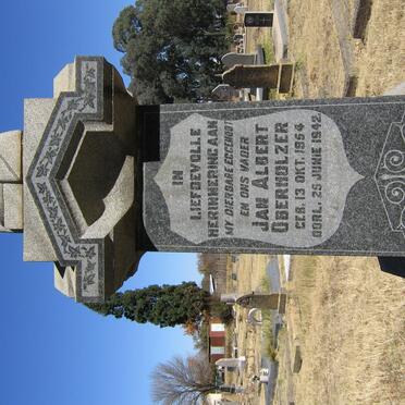 OBERHOLZER Jan Albert 1854-1942 &amp; Martha Francina GREYLING 1872-1963