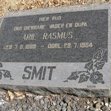SMIT Arie Rasmus 1889-1954