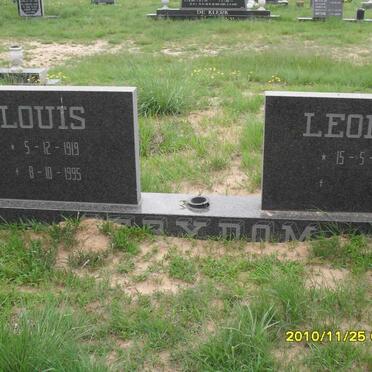 STRYDOM Louis 1919-1995 &amp; Leonie 1931