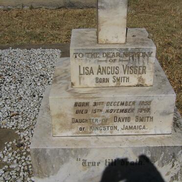 VISSER Lisa Angus nee SMITH 1859-1948