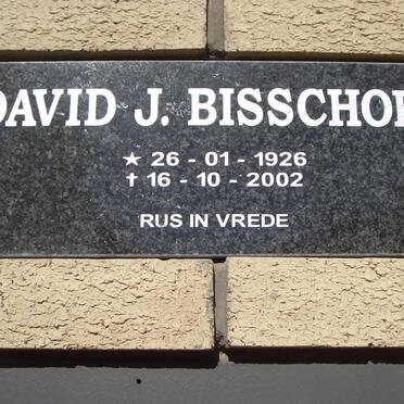 BISSCHOFF David J. 1926-2002