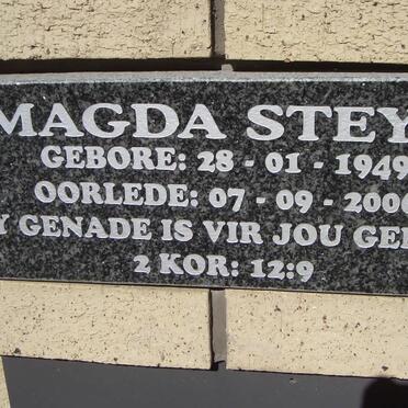 STEYN Magda 1949-2006