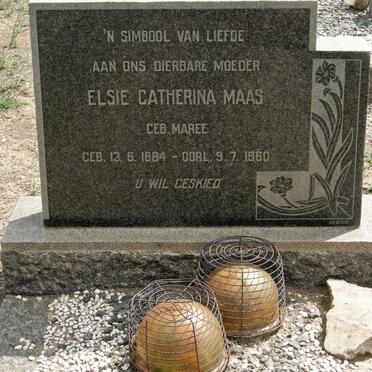 MAAS Elsie Catherina nee MAREE 1884-1960