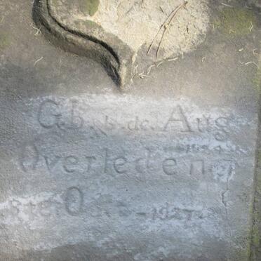 COETZEE Petrus D.J. -1927