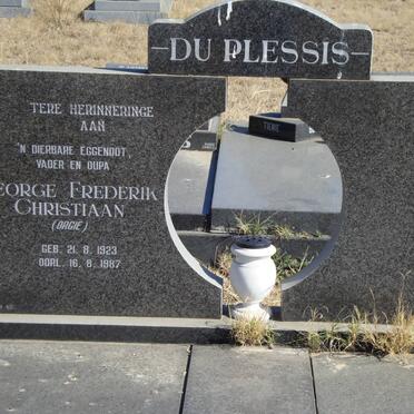 PLESSIS George Frederik Christiaan, du 1923-1987
