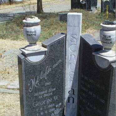 SCHOEMAN George W. 1963-1988