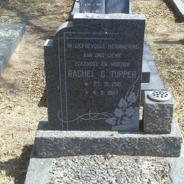 TUPPER Rachel G. 1916-1967