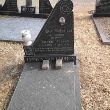 VUUREN Pieter Jacobus, Jansen van 1960-1982