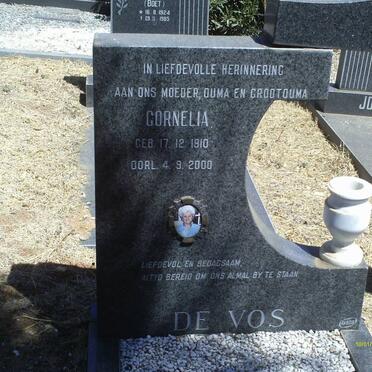 VOS Cornelia 1910-2000