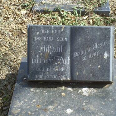 WALT Mikhail, van der 1986-1986 