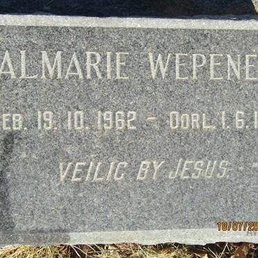WEPENER Almarie 1962-1965