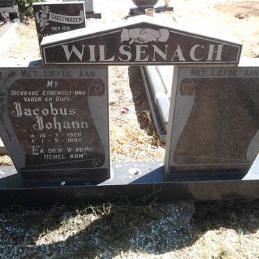 WILSENACH Jacobus Johann 1920-1992