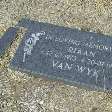 WYK Riaan, van 1973-1989