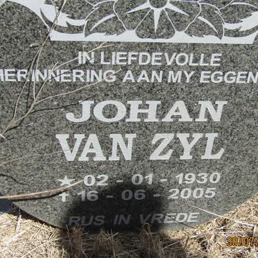 ZYL Johan, van 1930-2005