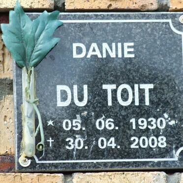 TOIT Danie, du 1930-2008