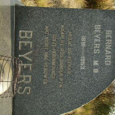 BEYERS Bernard 1891-1953