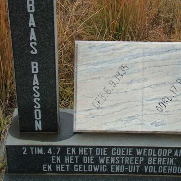 BASSON Baas 1935-1985
